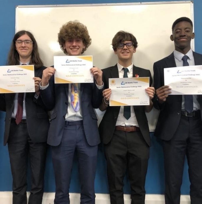 News » Princethorpe Pupils Rise To The Senior Mathematics Challenge